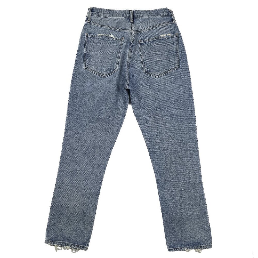 Agolde Riley High-Rise Straight Crop Better than Vintage ButtonFly Jeans 26 NWOT - Picture 5 of 7